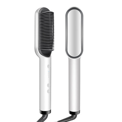 🔥 Electric Hair Straightening Comb – Fast & Safe Styling Brush